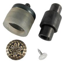 Пуговицы джинс 20мм 12шт + насадка арт.BJS-005 шлиф.бронза