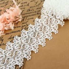 Кружево гипюр 80мм арт.5128694 белый